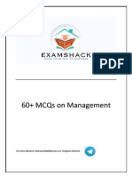 PDF 60 Mcqs Management Compress