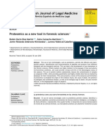 Spanish Journal of Legal Medicine: Proteomics As A New Tool in Forensic Sciences