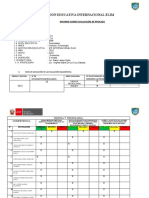 Informe de Evaluacion de Proceso Tercero de Secundaria