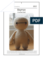 Baymax Crochet Pattern Eng