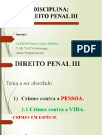 Aula 02 - DP Iii - Crimes Contra A Pessoa