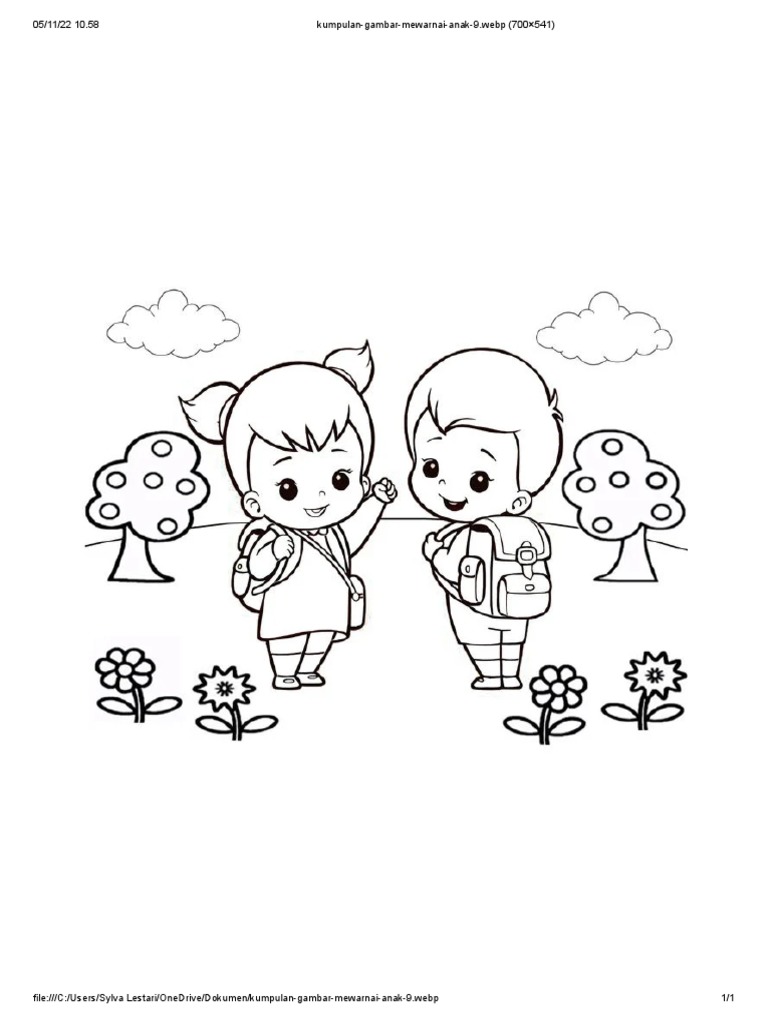 Kumpulan Gambar Mewarnai Anak 9 | PDF