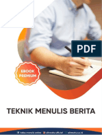 Teknik Penulisan Berita-1