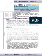 Plan Diagnóstico - 6to Grado Artes (2020-2021)