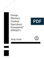 Foreign Pharmacy Graduate Equivalency Examination