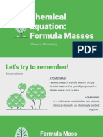 Formula Mass