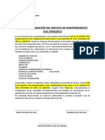 Acta de Termino de Mant. Vial Huancaquito Alto y Bajo