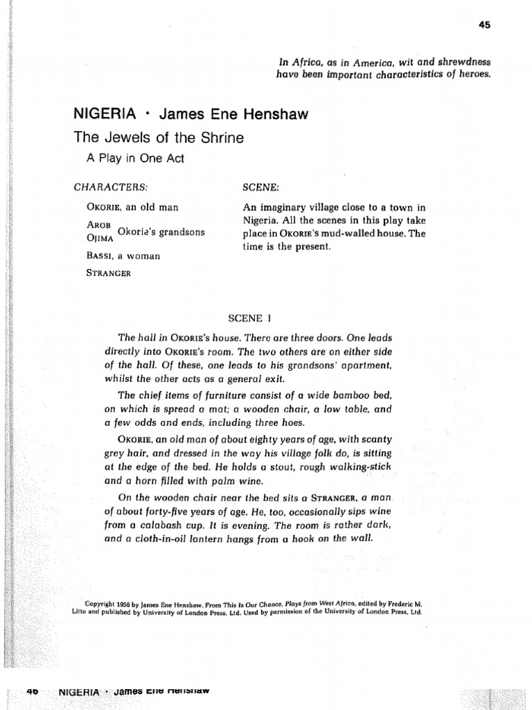 write the biography of james ene henshaw