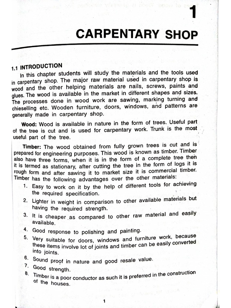 Carpentry PDF