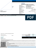 Comprobante Fiscal Digital A Traves de Internet