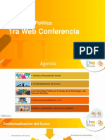Web Conferencia Psicología Política