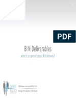 BIM Deliverables: What's So Special About BIM Anyway?