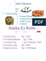 Makanan Kaki Lima Populer Jakarta