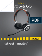 Jabra Evolve 65 SE Manual - CS - Czech - RevA