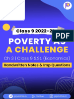 Poverty As A Challenge - Padhle 9th Social Science Notes