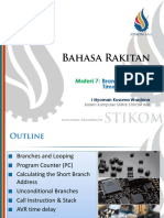 Materi 7:: Branch, Call and Time Delay Loop