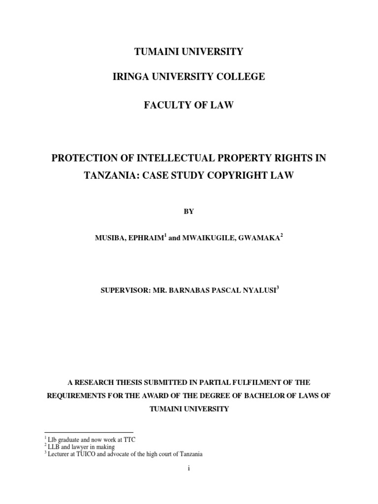 Protection of Intellectual Property Righ | PDF | Copyright ...