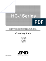 HC I Scale User Manual
