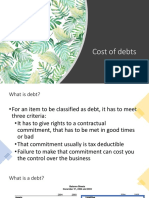 Session 8 - Cost of Debt