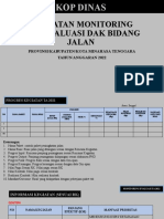 PFID - Bahan Rakor Monev DAK Jalan TA 2021 Dan TA 2022