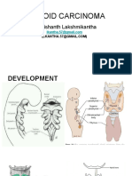 Thyroid Carcinoma - DR - Nishanth