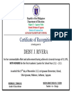 Certficate of Acad