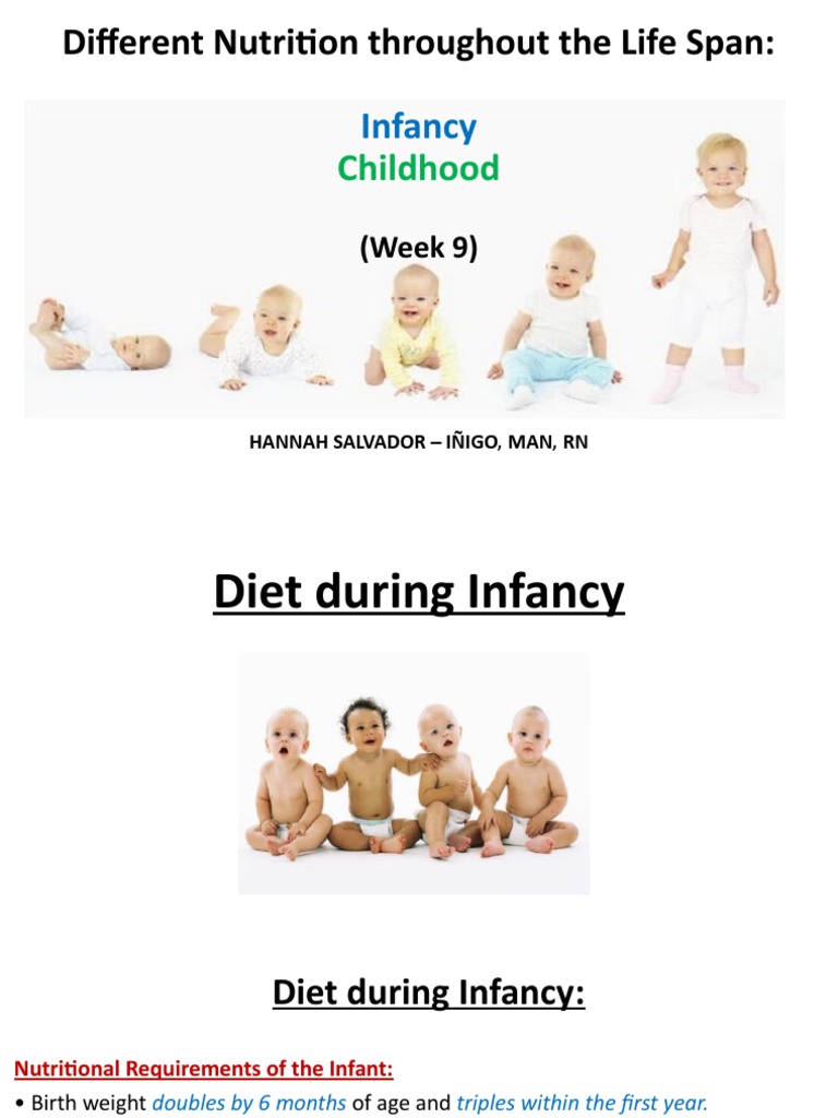 NUTRITION BY LIFE STAGE visual data 4