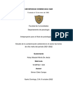 Contaminacion Ambiental 2022