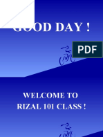 Rizal 101 Course Introduction