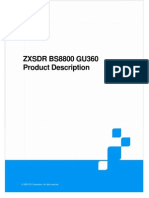 ZXSDR BS8800 GU360 Product Description