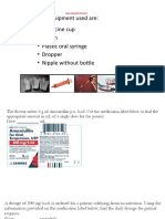 Pediatric Dosage