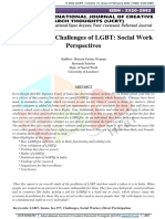 Problems and Challenges of LGBT