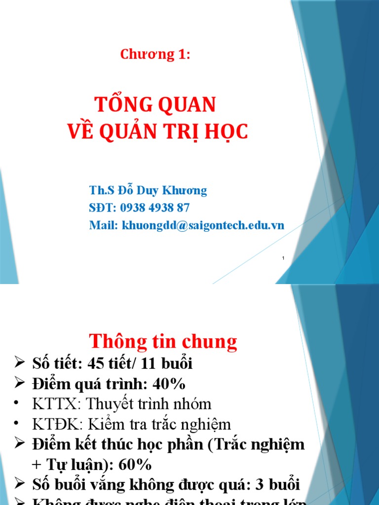 Chuong 1 tong quan ve quan tri pdf