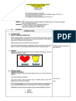 DETAILED LESSON PLAN IN MOTHER TONGUE Cot1 2019