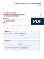 5 Fonctions de R Dans R