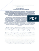 Un Ejemplo de Declaración Racional Emotiva para Debatir Ideas Irracionales Generadoras de Rabia