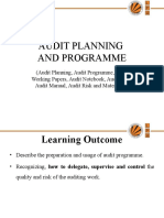 Unit 2 Audit Planning and Programme