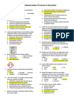 Soal Ulangan Kimia PTS Kelas X