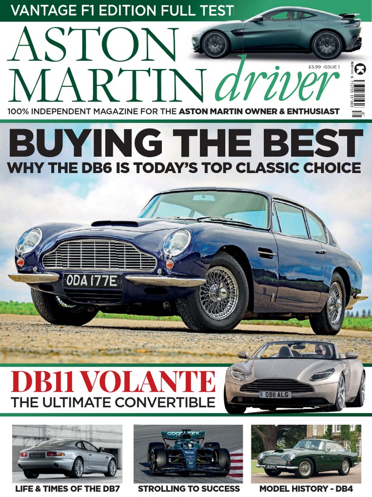 Aston Martin Driver Issue 1 March 2022, PDF, Formula One