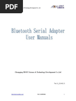 Bluetooth RS232 BTS4504C1H Adapter User Manual