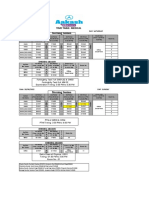 Medical - Time Table - 27.08.2022