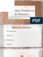 Contratos Traslativos de Dominio