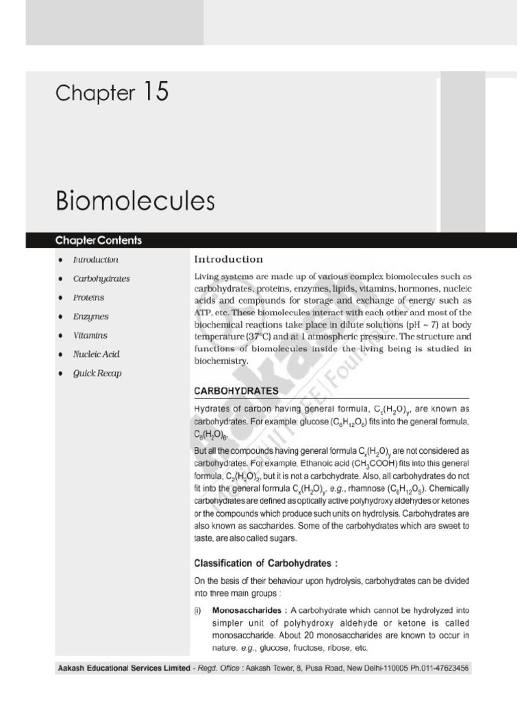 biomolecules | PDF
