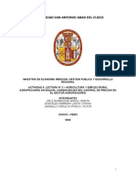 Impacto del control de precios en la agricultura y empleo rural en Bolivia