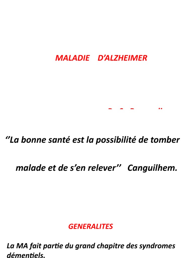 Maladie D' Alzheimer | PDF | Maladie d'Alzheimer | Microtubule