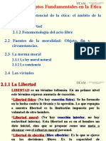 Tema 2. Conceptos Fundamentales en La Ética