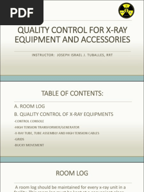 QUALITY+CONTROL+FOR+X-RAY+EQUIPMENT+AND+ACCESSORIES