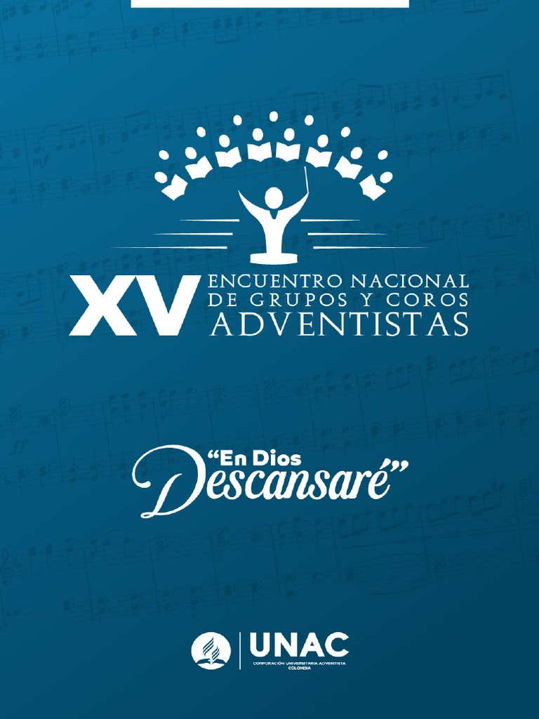 Xv Encuentro De Grupos Y Coros Adventistas Pdf Coro Iglesia
