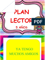 PLAN LECTOR OCTUBRE 2 - 5años