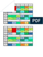 Horario 2